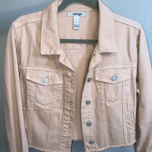 Light Pink Jean Jacket